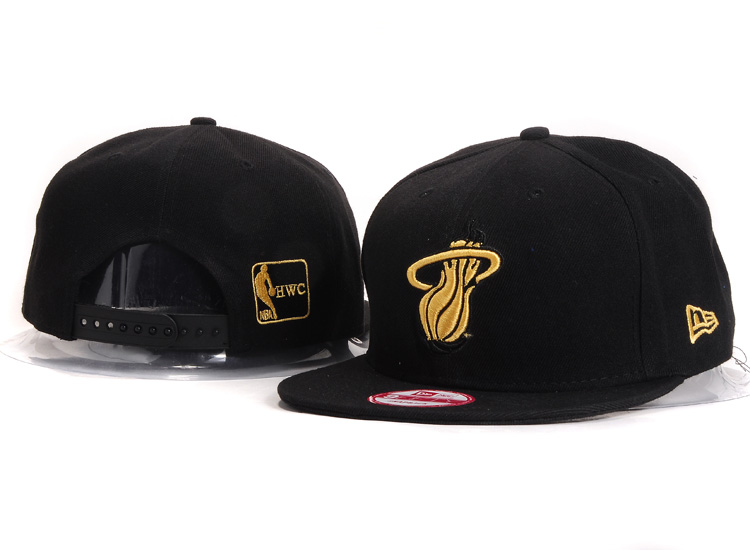 NBA Miami Heat NE Snapback Hat #143